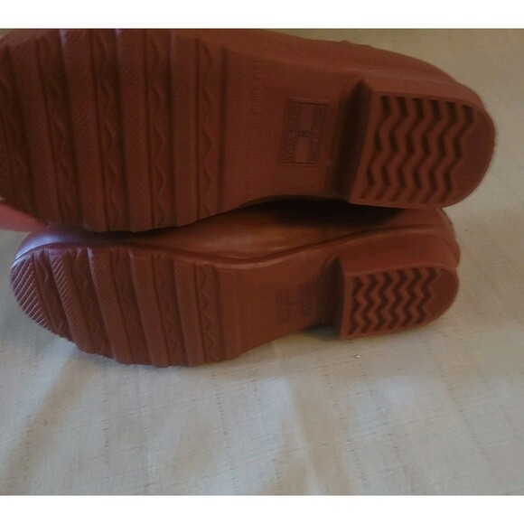 L.L. Bean Rugged Wellie Waterproof Pull On VertiGrip Rubber Outsole Women 8 - Picture 9 of 9